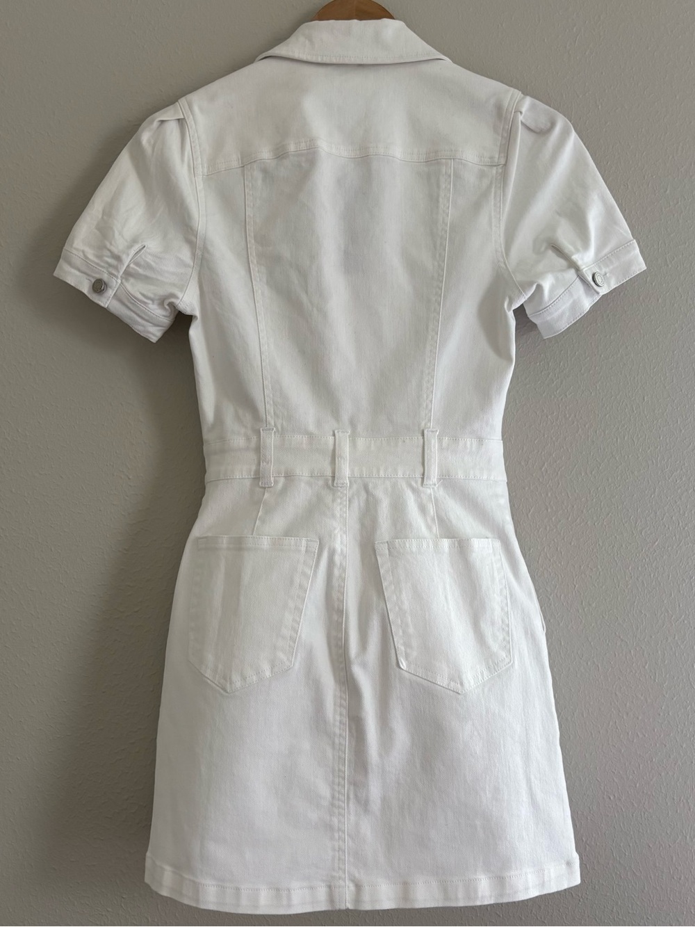 NWT Habitual White Denim Dress - Picture 5 of 11